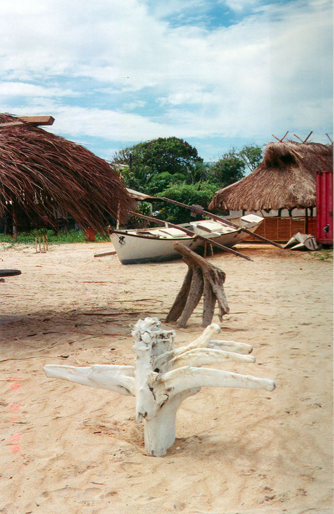 Plage village amérindiens